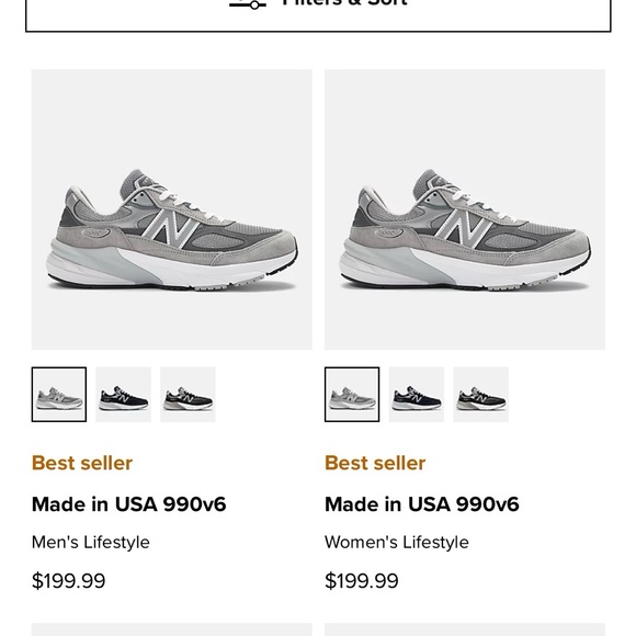 990v6 new balance shoes - Picture 6 of 6